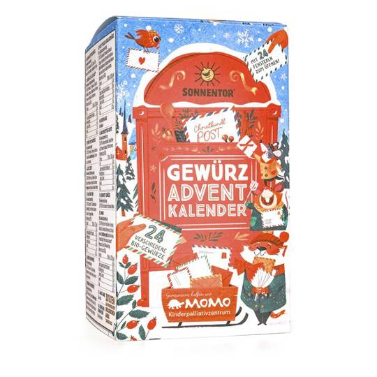 Sonnentor Gewuerz Adventkalender 1