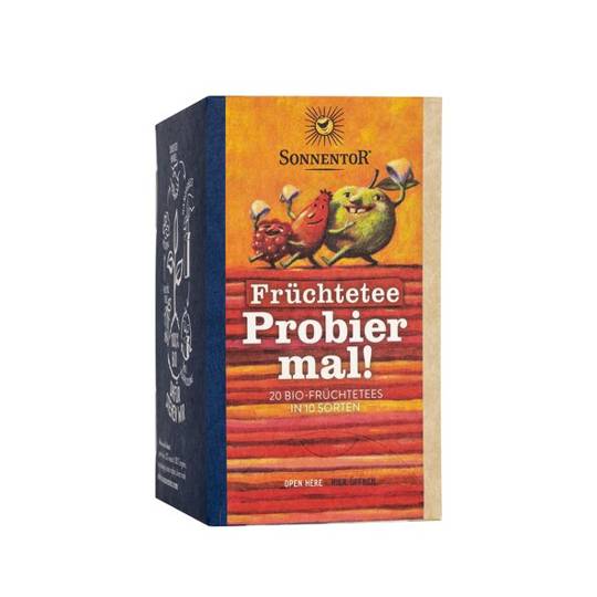 Sonnentor Probier Mal Fruechtetee Bio 20 Stueck