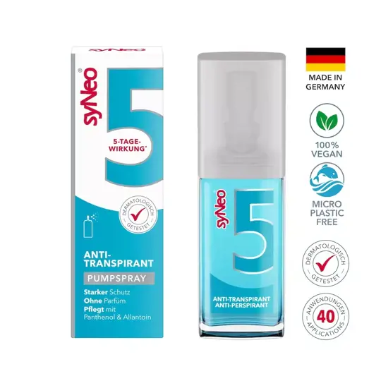 syNeo 5 Unisex Antitranspirant Pumpspray 30 Milliliter