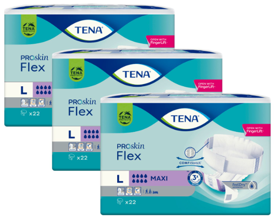 TENA Flex Maxi L 3x 22Stk.