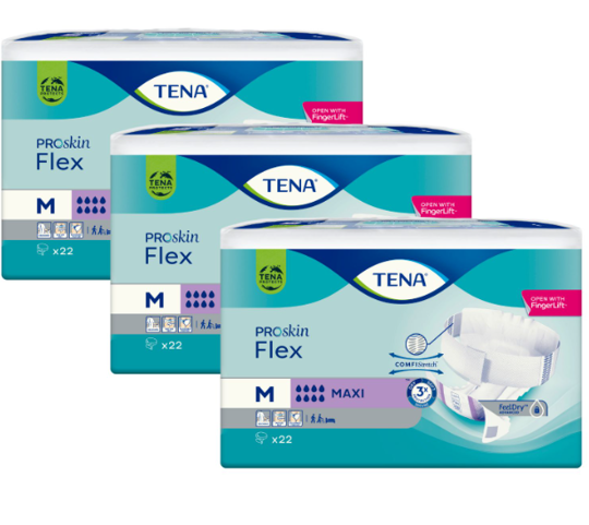 TENA Flex Maxi M 3x 22Stk