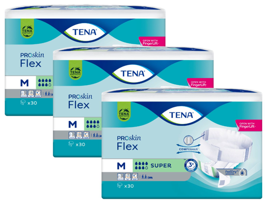 TENA Flex Super M 3x 30Stk