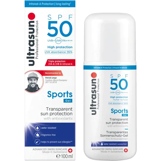 Ultrasun Sports Gel DUO SPF 50 2 x 100 ml
