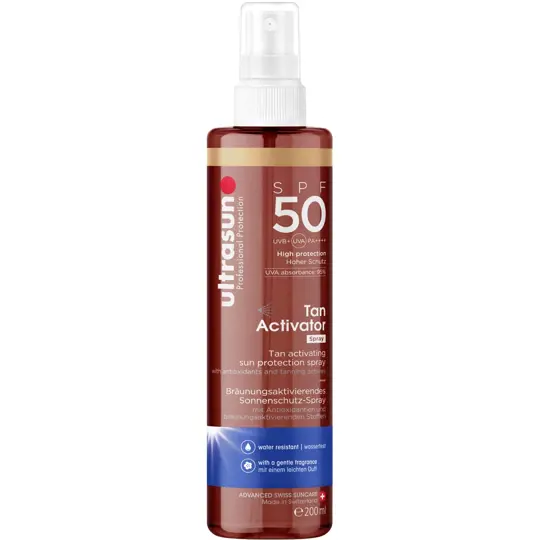 Ultrasun Tan Activator Spray SPF50 200 ml