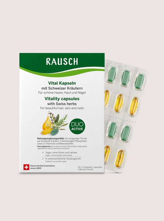 Vital Kapseln mit Schweizer Kräutern 1 x 60 Kapseln