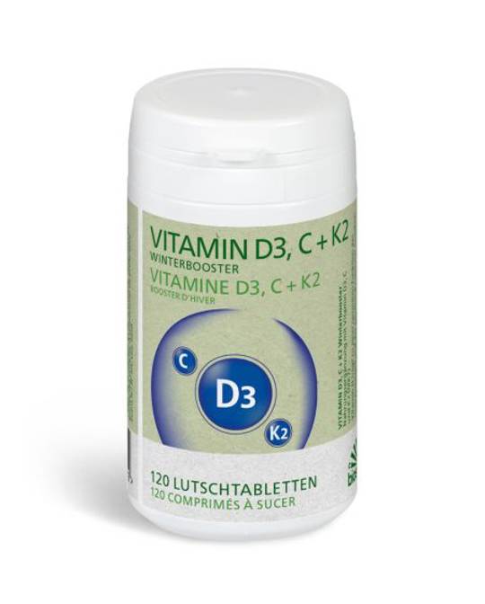 Vitamin D3 C + K2 120 Stück